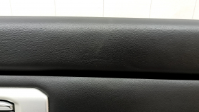 Door trim card rear right Ford Explorer 20-20 leather black under curtain, Platinum