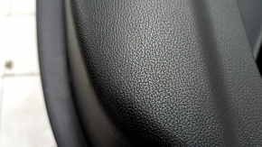 Door trim card rear right Ford Explorer 20-20 leather black under curtain, Platinum