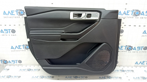 Door trim card front left Ford Explorer 20-20 leather black, Platinum