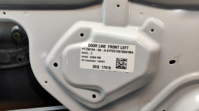 Door assembly front left Tesla Model S 21- white PPSW, aluminum