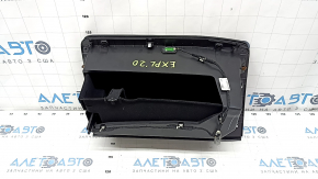 Glove box, glove compartment Ford Explorer 20-24 with housing, black, Platinum, scratches
