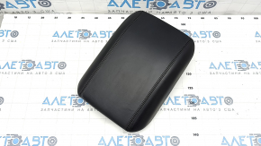 Armrest of the central console Ford Explorer 20-24 leather black, Platinum, pokes, for cleaning