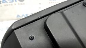 Armrest of the central console Ford Explorer 20-24 leather black, Platinum, pokes, for cleaning