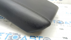 Armrest of the central console Ford Explorer 20-24 leather black, Platinum, pokes, for cleaning