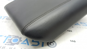 Armrest of the central console Ford Explorer 20-24 leather black, Platinum, pokes, for cleaning