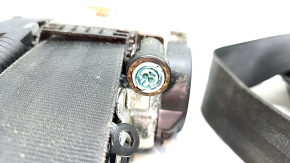 Passenger seat belt Audi Q7 16-23 black, dry cleanable