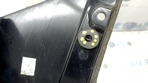 Rear left window molding Ford Explorer 20-23 black gloss, broken guide, scratches