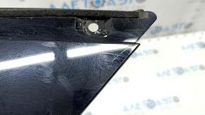 Rear left window molding Ford Explorer 20-23 black gloss, broken guide, scratches