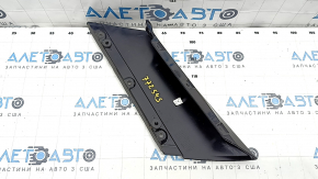 Rear right window molding Ford Explorer 20-23 black gloss, scratches