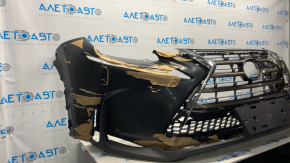 Front bumper assembly Lexus NX200t NX300h 15-17 6 positions