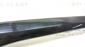 Lower front panel inserts Audi Q7 16-19 dark wood, scratches