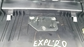 Ford Explorer 20-23 trunk opening trim scratches, broken fasteners, whitened plastic