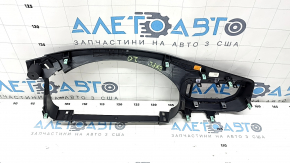 Front panel air duct deflector trim left Ford Explorer 20-24 black with chrome