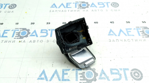 Gear knob Audi Q7 16-19 gray, worn