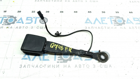 Audi Q7 Passenger Seat Belt Latch 16-24 Black