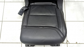 Seat 2 row left Ford Explorer 20-24 leather black-brown with perforation, Platinum, for 7 seats with heating