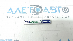 Emblem inscription EcoBoost 4WD tailgate Ford Explorer 20-24