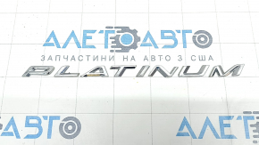 Emblem inscription PLATINUM tailgate Ford Explorer 20-24