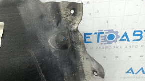Front left fender liner rear part Audi Q7 16-24 fasteners torn, dented