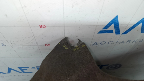 Front left fender liner rear part Audi Q7 16-24 fasteners torn, dented