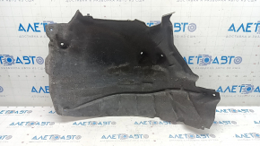 Front left fender liner rear part Audi Q7 16-24 fasteners torn, dented