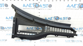 Right windshield wiper grille plastic Ford Explorer 20-23 without plug, mesh torn