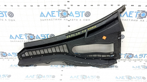 Right windshield wiper grille plastic Ford Explorer 20-23 without plug, mesh torn