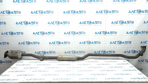 Exhaust line middle part without catalytic converter Mitsubishi Outlander 14-18 FWD rusty