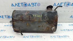 Muffler rear part with barrel Mitsubishi Outlander 14-20 rusty