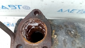 Muffler rear part with barrel Mitsubishi Outlander 14-20 rusty