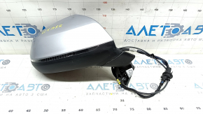 Right side mirror complete Audi Q7 16-19 15+4 pins, heated, auto-dimming, auto-folding, turn signal, camera, BSM, silver