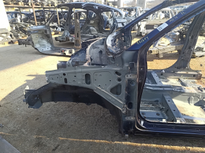 Front left quarter Mitsubishi Outlander 14-15 blue, on the body