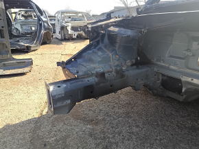 Front right quarter Mitsubishi Outlander 14-15 blue, on the body