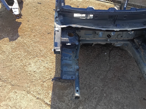Front right quarter Mitsubishi Outlander 14-15 blue, on the body