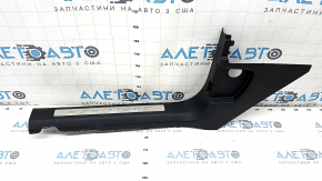 Door sill trim front left Ford Explorer 20-23 black with chrome, with backlight, scratches, corrosion