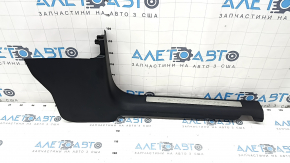 Door sill trim front right Ford Explorer 20-23 black with chrome, with backlight, scratches, water damage