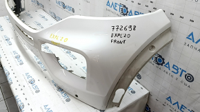 Front bumper upper part Ford Explorer 20-23 for parking sensors, white