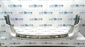Rear bumper upper part Ford Explorer 20-23 white, broken mount