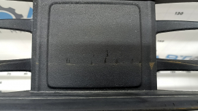 Front bumper lower part Ford Explorer 20-23 for parking sensors, radar and trim, structure, scratches, crack in fastening
