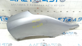 Front bumper lip right Audi Q7 16-19 silver, sand