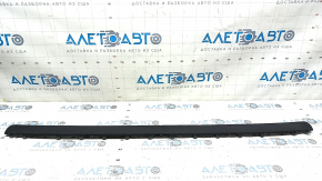 Rear bumper lip trim Audi Q7 16-19 black, structure, scratches