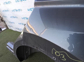 Quarter wing rear left VW Tiguan 18-long, on the body, graphite, made, pokes