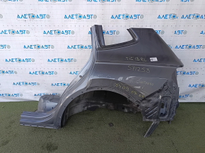 Quarter wing rear left VW Tiguan 18-long, on the body, graphite, made, pokes