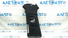 Center pillar trim belt left Audi Q7 16-23 black, scratches