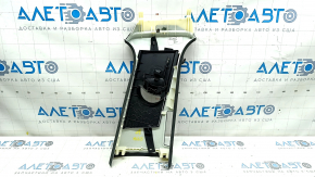 Center pillar trim belt left Audi Q7 16-23 black, scratches