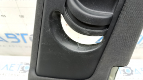 Center pillar trim belt right Audi Q7 16-23 black, scratches