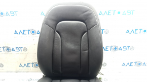Driver's seat upholstery Audi Q5 8R 09-17 complete, leather, black, heated 