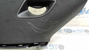 Rear window trim left Audi Q7 16-23 black, scratches
