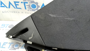 Rear window trim left Audi Q7 16-23 black, scratches