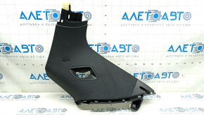 Rear window trim right Audi Q7 16-23 black, scratches